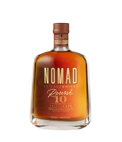 Fles Nomad 10 Years Old Reserve Triple Cask, whisky, op voorraad bij slijterij ’t Bockje in Bathmen