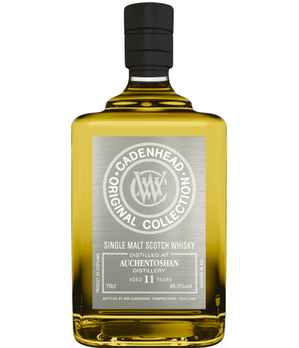 Fles Cadenhead’s Auchentoshan 11 Years Old, single malt whisky, op voorraad bij slijterij t Bockje in Bathmen