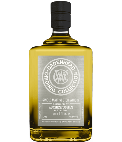 Fles Cadenhead&rsquo;s Auchentoshan 11 Years Old, single malt whisky, op voorraad bij slijterij t Bockje in Bathmen