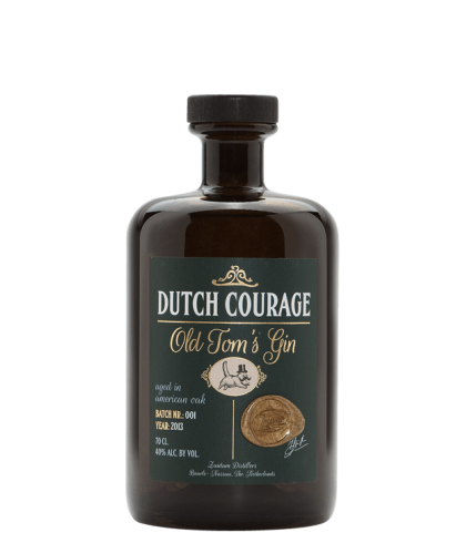 Fles Zuidam Dutch Courage Old Tom Gin, gin, op voorraad bij slijterij t Bockje in Bathmen