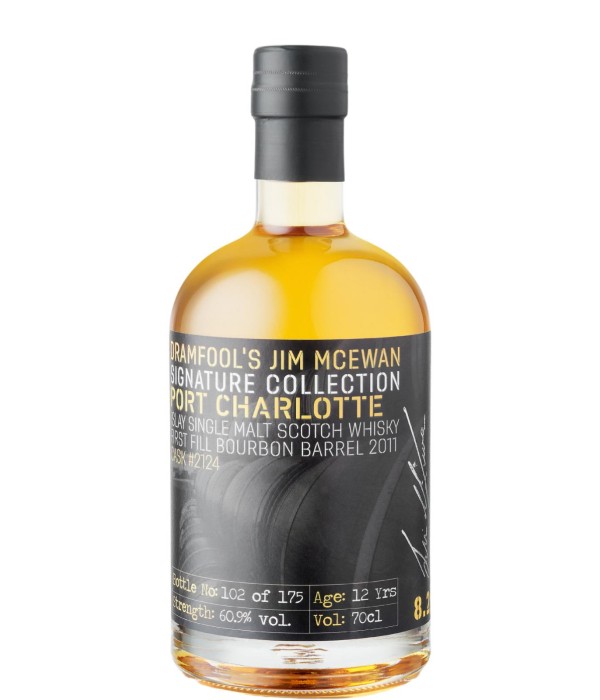 Dramfool’s Signature Collection 12 Years Old 2011 Port Charlotte 8.2 #2124 bij t Bockje in Bathmen