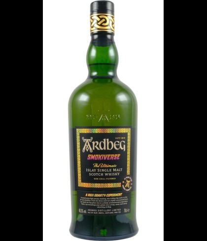 Fles Ardbeg Smokiverse Limited Edition 2025, whisky, op voorraad bij slijterij t Bockje in Bathmen