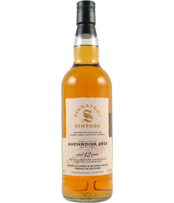 Signatory Vintage Auchroisk 2012 12Y bij t Bockje in Bathmen