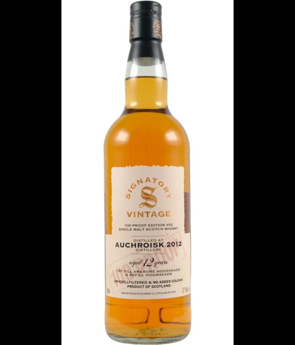 Signatory Vintage Auchroisk 2012 12Y bij t Bockje in Bathmen