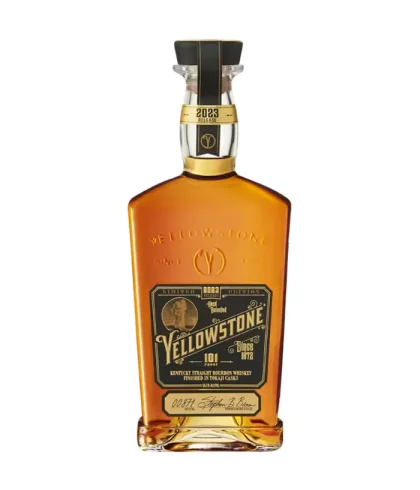 Fles Yellowstone 101 Proof Limited Edition 2023, Amerikaanse bourbon uit Kentucky, op voorraad bij slijterij t Bockje in Bathmen
