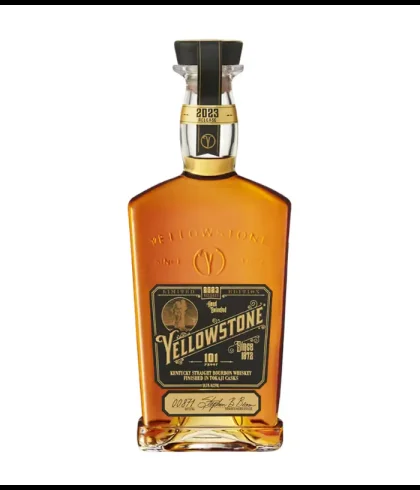 Fles Yellowstone 101 Proof Limited Edition 2023, Amerikaanse bourbon uit Kentucky, op voorraad bij slijterij t Bockje in Bathmen
