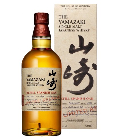 Bouteille de Yamazaki Refill Spanish Oak 2026, whisky
