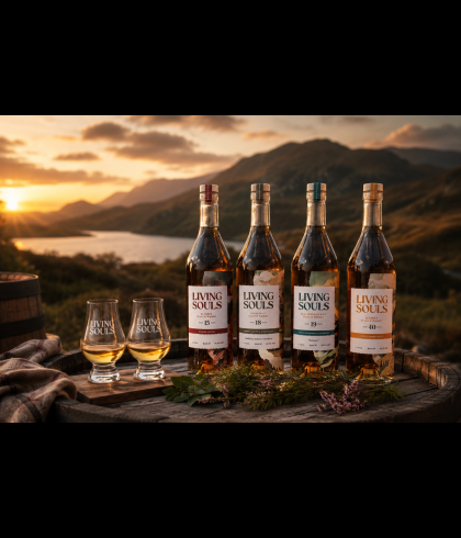 Kaartje voor de Living Souls whiskyproeverij op 9 oktober 2026 in de partykelder van t Bockje in Bathmen