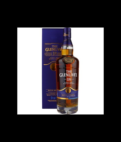Fles The Glenlivet 18 Years Batch Reserve, whisky, op voorraad bij slijterij ’t Bockje in Bathmen