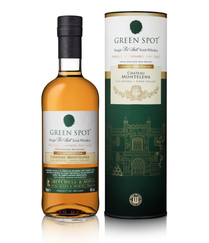 Fles Green Spot Chateau Montelena, whisky, bij slijterij ’t Bockje in Bathmen