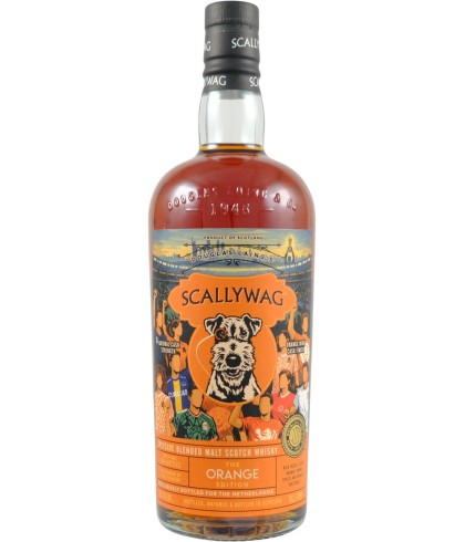 Fles Scallywag The Orange Edition, Speyside blended malt van Douglas Laing, op voorraad bij slijterij ’t Bockje in Bathmen
