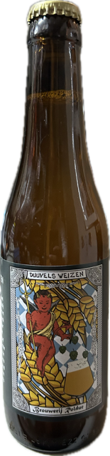 Fles Rolduc Duuvels Weizen, bier van Rolduc, op voorraad bij slijterij t Bockje in Bathmen