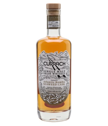 Fles Currach Single Malt Whiskey Atlantic Kombu Seaweed Cask, whisky, bij slijterij ’t Bockje in Bathmen