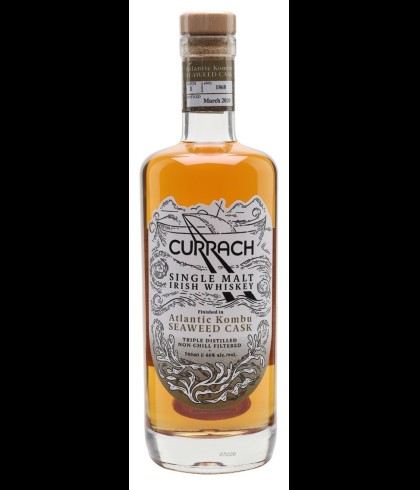 Fles Currach Single Malt Whiskey Atlantic Kombu Seaweed Cask, whisky, op voorraad bij slijterij t Bockje in Bathmen