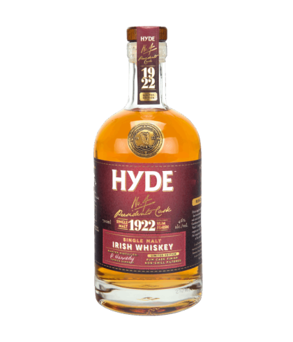 Fles Hyde No. 4 President’s Cask, single malt whisky, op voorraad bij slijterij t Bockje in Bathmen