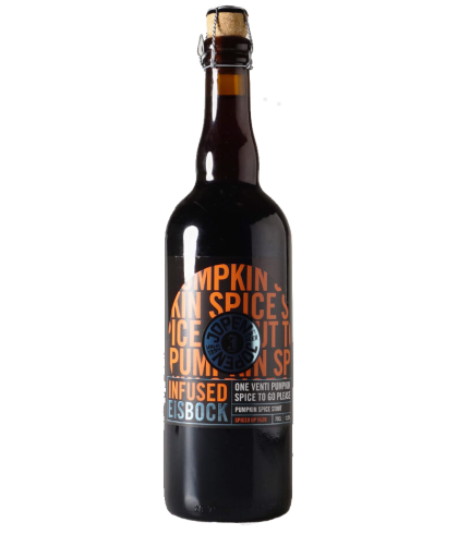 Jopen Infused Eisbock Pumpkin Spice Stout, bier op voorraad bij slijterij t Bockje in Bathmen