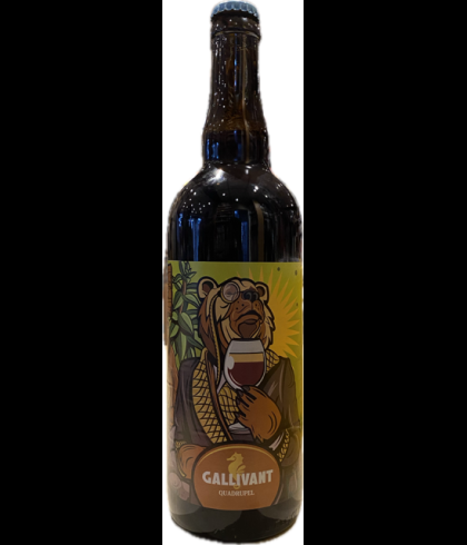 Gallivant Flaneer Beer Quadrupel 75cl, bier bij slijterij t Bockje in Bathmen