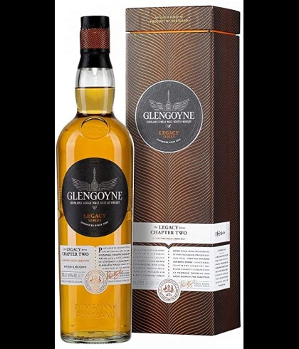 Fles Glengoyne The Legacy Series Chapter Two, single malt whisky, op voorraad bij slijterij t Bockje in Bathmen