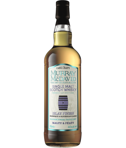 Fles Murray McDavid Cask Craft Mannochmore Islay Cask, whisky, bij slijterij ’t Bockje in Bathmen