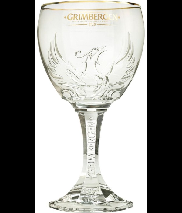 Grimbergen groot glas 50cl. bij t Bockje in Bathmen