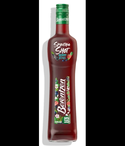 Fles Berentzen Smoothie Shot Berry Kiss, fruitlikeur, bij slijterij t Bockje in Bathmen