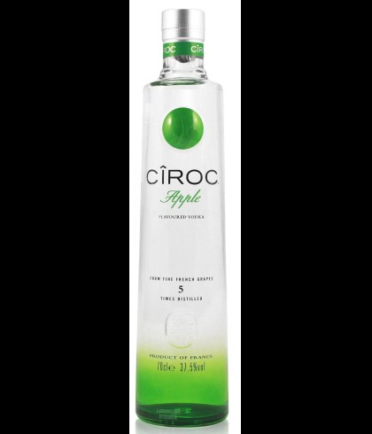 Fles Ciroc Apple, wodka, bij slijterij t Bockje in Bathmen