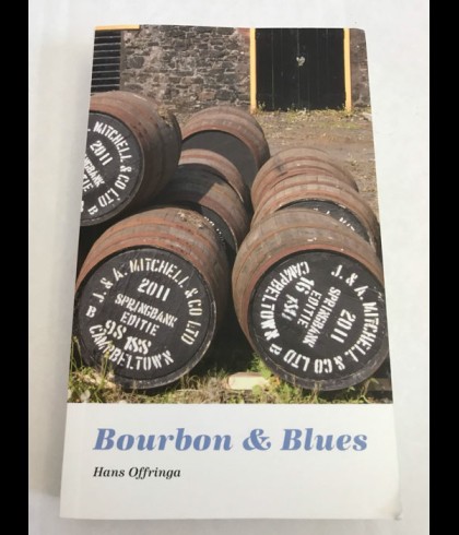 Boek Bourbon en Blues van Hans Offringa, bij slijterij t Bockje in Bathmen