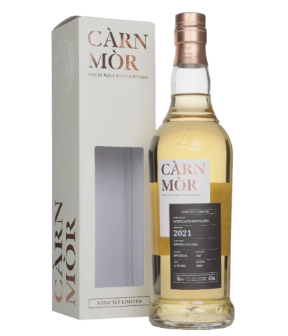 Fles Càrn Mòr Strictly Limited 4Y Mortlach 2021, whisky, bij slijterij t Bockje in Bathmen