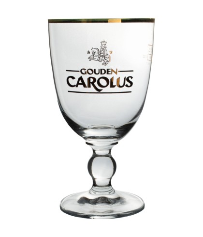 Gouden Carolus Glas 25cl, glas bij t Bockje in Bathmen