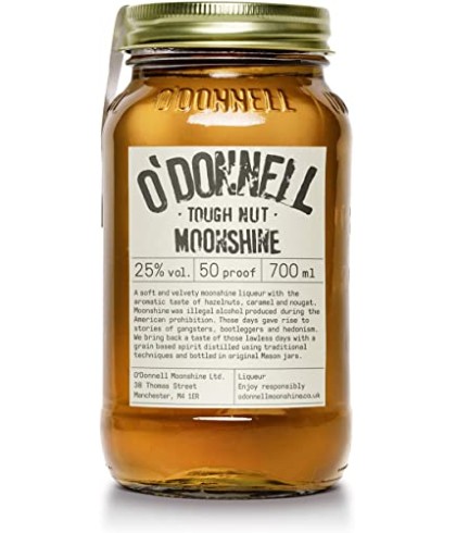 O'Donnell Moonshine Tough Nut, op voorraad bij slijterij t Bockje in Bathmen