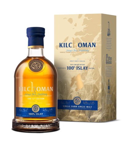 Fles Islay single malt van Kilchoman, op voorraad bij slijterij t Bockje in Bathmen