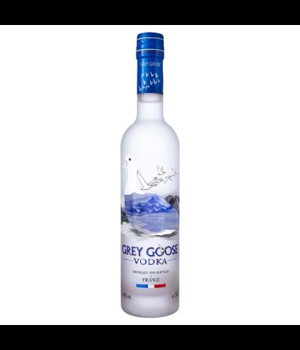 Fles Grey Goose, wodka, op voorraad bij slijterij t Bockje in Bathmen