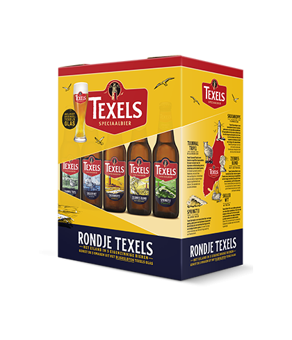 Geschenk Rondje Texels bier, bij slijterij ’t Bockje in Bathmen