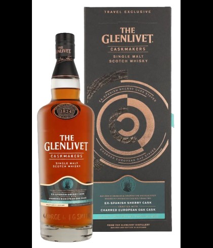 Fles The Glenlivet Caskmakers, single malt whisky, op voorraad bij slijterij t Bockje in Bathmen