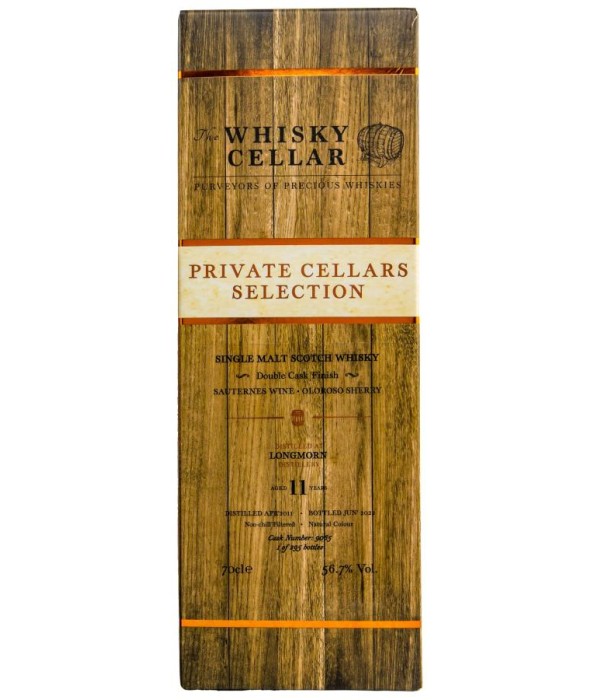 Whisky Cellar Longmorn 11 Years Old bij t Bockje in Bathmen
