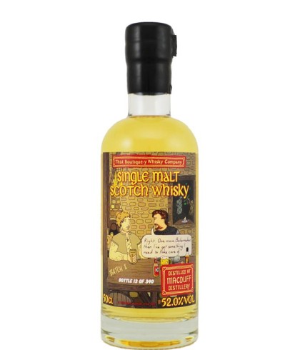 Fles Boutique-y Whisky Company Macduff 2013, Schotse Highland single malt uit Banff, op voorraad bij slijterij t Bockje in Bathmen