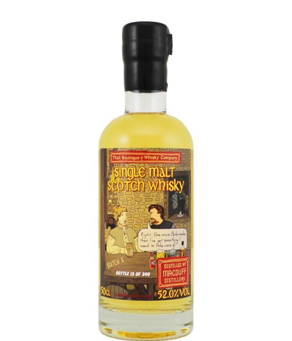 Boutique-Y Whisky Company MacDuff Release 2013 bij t Bockje in Bathmen