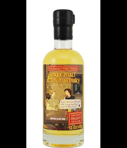 Fles Boutique-y Whisky Company Macduff 2013, Schotse Highland single malt uit Banff, op voorraad bij slijterij t Bockje in Bathmen