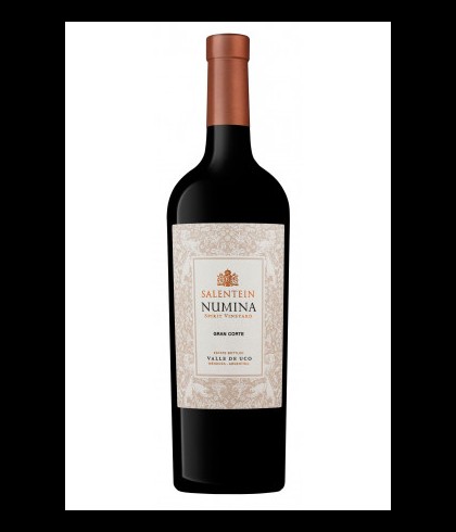 Fles Salentein Numina Gran Corte Red Bordeaux Blend, wijn op voorraad bij slijterij t Bockje in Bathmen