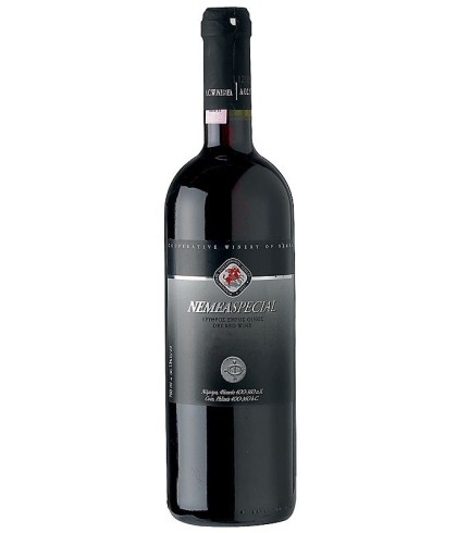 Fles Nemea Special Rood, wijn op voorraad bij slijterij t Bockje in Bathmen