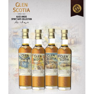 Glen Scotia Alice Angus Spirit Safe Collection (4 flessen)