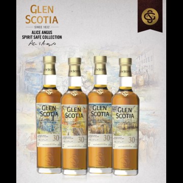 Glen Scotia Alice Angus Spirit Safe Collection (4 flessen)