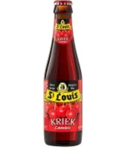St. Louis Kriek Lambic, bier bij slijterij t Bockje in Bathmen