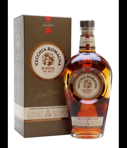 Brandy Vecchia Romagna Riserva Superiore van Vecchia Romagna, bij slijterij ’t Bockje in Bathmen