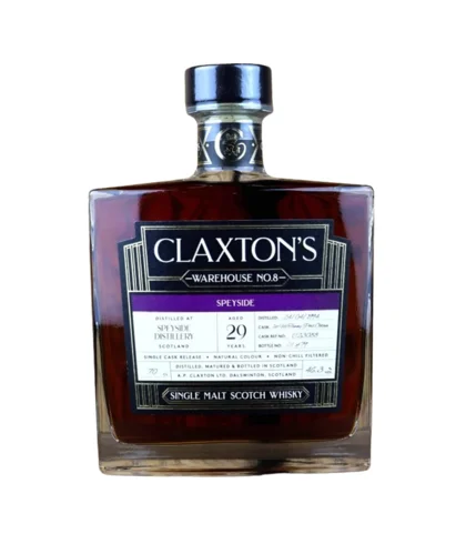 Fles Warehouse No.8 Speyside 29 Years Old, single malt whisky, op voorraad bij slijterij t Bockje in Bathmen