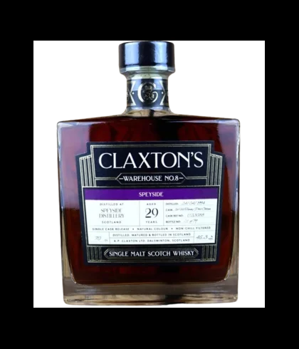 Fles Warehouse No.8 Speyside 29 Years Old, single malt whisky, op voorraad bij slijterij t Bockje in Bathmen