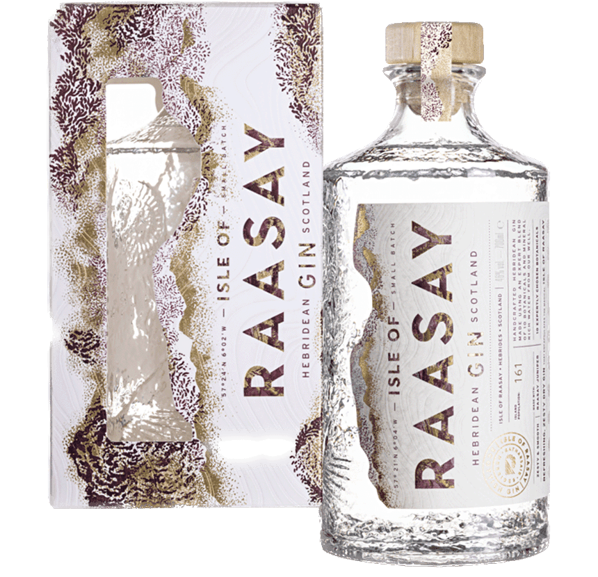 Fles Isle of Raasay Gin, gin van Isle of Raasay, op voorraad bij slijterij ’t Bockje in Bathmen