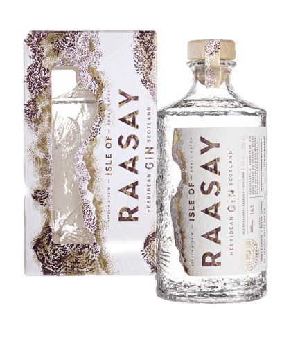 Fles Isle of Raasay Gin, gin, op voorraad bij slijterij t Bockje in Bathmen