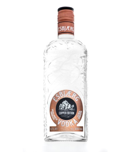Wodka Esbjaerg Vodka Copper Edition van Esbjaerg, bij slijterij ’t Bockje in Bathmen