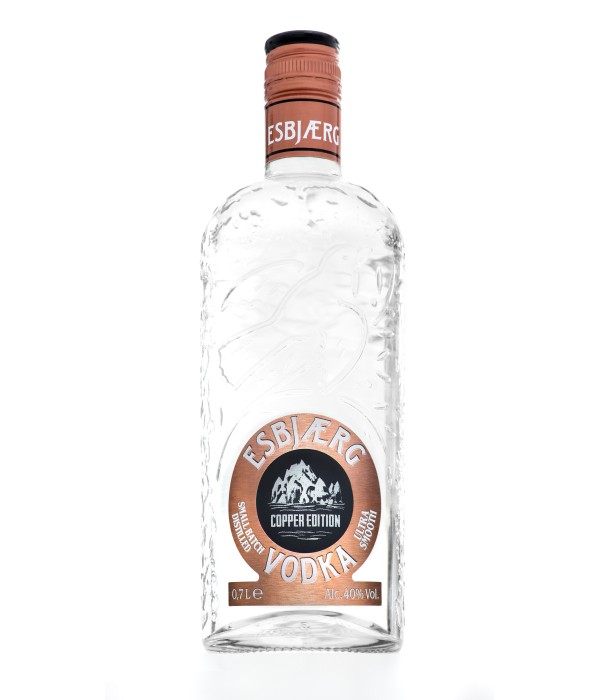 Esbjaerg Vodka Copper Edition bij t Bockje in Bathmen